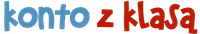 Konto z klasą logo